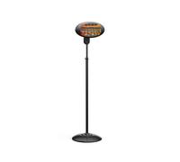 PURLINE | Calefactor Halógeno 2000W con Altura Regulable | Calefactor Halógeno Calor Inmediato para Interiores y Exteriores