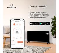 Calefactor infrarrojo Wonderwall Smart Bornholm 60 x 120 App 1200 W