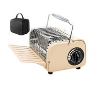 Calefactor para tiendas de campaña, hornillo de gas de 1200 W para mochileros con de almacenamiento, dispositivo de calefacción al aire libre, adecuado para camping, mochileros, exteriores