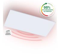 Calefactor por infrarrojos de techo Wondersky 700W 60 x 6 x 120 cm (ancho x alto x fondo) IP44