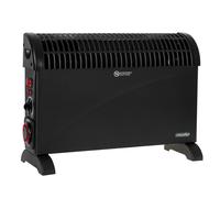 Calefactor radiador eléctrico convector y potente calentador MESKO negro [EEK: 20]