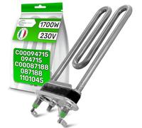 Calefactor Resistencia 172 mm 1700W 230V con Fusible Térmico para Lavadora