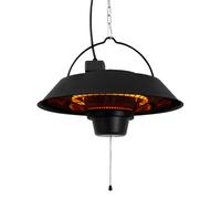 Calefactor Ustica - 1500W - Infrarrojo - Lámpara de fibra de carbono