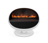 Calefactor Ventilador Control Remoto Chimenea Efecto Niebla Agua Calentador E...