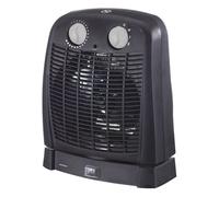 Calefactor-ventilador vertical infiniton hbr-r349 - negro, 2000w, 2 niveles, sistema oscilante 22.8 cm