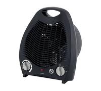 Calefactor-ventilador vertical infiniton hbs-201b - negro, 2000w, 2 niveles, función ventilador