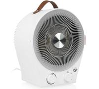 Tristar KA-5140 Calefactor y ventilador 2 en 1 de aire frío y caliente, 2000 W, 4 modos de funcionamiento, 75° de oscilación, protección contra el sobrecalentamiento, asa incluida
