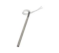 Calefactores de cartucho 2 unidades de resistencia calefactora cilíndrica de doble cabezal simple de acero inoxidable 316, 14 mm, 320~360 mm, 110 V/220 V/380 V(110V,1900W 14x340mm(DxL))