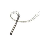 Calefactores de cartucho 5 unidades de tubo calefactor doble de un solo cabezal de 12 mm (98-115 mm) de acero inoxidable 316SUS.(220V,510W 12x105mm(DxL))