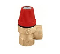 Caleffi Válvula de seguridad 311 hembra-hembra 3 bar