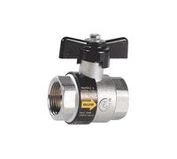 Caleffi 323040 Válvula de bola 1/2" FF, Cromo