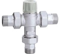 Caleffi 521713 Mezclador termostático antiquemaduras con pomo 3/4''