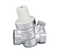 CALEFFI 533461 Regulador de presión versión angular con conexión para manómetro de 1"