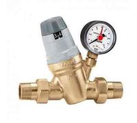 Caleffi 535051 Estabilizador de Presión de Agua 3/4'' DN20 Válvula Reductora de Presión para Agua, Regulador de Presión de Agua