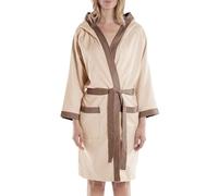 Caleffi Albornoz 03092 Tecno Bicolor Microfibra con capucha Máxima absorción Colorantes no tóxicos