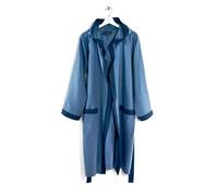 Caleffi - Albornoz con Capucha Tecno Bicolor | Máxima absorción | Colorantes no tóxicos certificados | Diseño Italiano Desde 1962 | Añade Estilo al baño