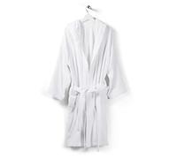 Caleffi, Albornoz Hombre y Mujer, Microfibra con Capucha, Bata de Casa Ligera y Suave, para Ducha, Sauna o Casa, Robe Baño