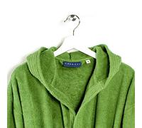 Caleffi - Albornoz Minorca junior | Increíblemente suave | Resistente a los lavados | Tejido fino de algodón | Colorantes no tóxicos, verde, talla M-XXL, material de algodón