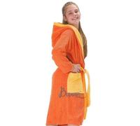 Caleffi Albornoz Niños y Niñas 100% Algodón con Capucha - Albornoz Niña y Albornoz Niño de Rizo Suave y Absorbente - Bata Infantil para Ducha, Piscina o Casa - Da 2 Años a 14 Años