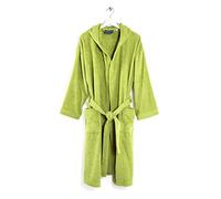 Caleffi - Albornoz para Hombre y Mujer, Bata de Rizo y algodón, Bata Suave