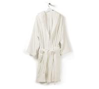 Caleffi - Albornoz para hombre y mujer, bata de rizo y algodón, bata suave