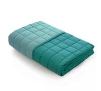 Caleffi - Colcha Acolchada Moderna de Color Liso para Plaza y Media Anís