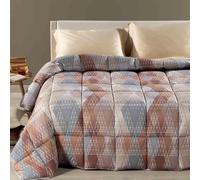 Caleffi Colcha de microfibra Fusion - Medida individual de una plaza 170 x 265 cm - Color ámbar