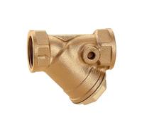 Caleffi Filtro Inclinado para Sistema termosanitario, Cromo, Talla única