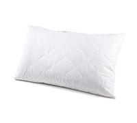 Caleffi Funda Almohada 100% Algodon - Fundas Suaves y Transpirables para Almohadas Estándar - Diseño Italiano para Dormitorio - Funda Cojin - Almohada 50x80 - Fundas Almohada