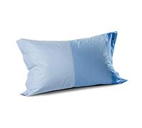 Caleffi Funda Almohada 2 Piezas 100% Algodon - Fundas Suaves y Transpirables para Almohadas Estándar - Diseño Italiano para Dormitorio - Funda Cojin - Almohada 50x80 - Fundas Almohada