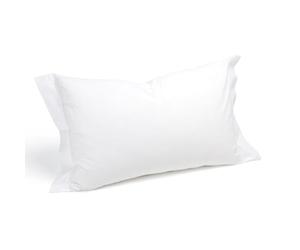 Caleffi Funda Almohada 2 Piezas 100% Algodon - Fundas Suaves y Transpirables para Almohadas Estándar - Diseño Italiano para Dormitorio - Funda Cojin - Almohada 50x80 - Fundas Almohada