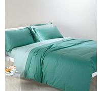 Caleffi Funda Nordica 4 Piezas 100% Algodón - Funda Nordica Cama, Suave, Transpirable y Lavable - Ropa de Cama Elegante para Todo el Año - Fundas Nordicas Cama 90 135 150