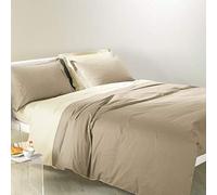 Caleffi - Funda Nórdica 4 Piezas 100% Algodón | Juego de Cama Suave, Transpirable y Lavable | Ropa de Cama Elegante y Cómoda para Todo el Año