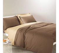 Caleffi - Funda Nórdica 4 Piezas 100% Algodón | Juego de Cama Suave, Transpirable y Lavable | Ropa de Cama Elegante y Cómoda para Todo el Año