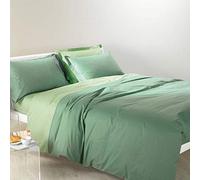 Caleffi - Funda Nórdica 4 Piezas 100% Algodón | Juego de Cama Suave, Transpirable y Lavable | Ropa de Cama Elegante y Cómoda para Todo el Año