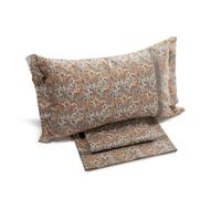 Caleffi - Funda Nórdica 4 Piezas 100% Algodón | Juego de Cama Suave, Transpirable y Lavable | Ropa de Cama Elegante y Cómoda para Todo el Año