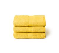 Caleffi Juego de 3 Toallas de baño Grandes, 55 x 105 cm, 100% algodón, Suave y Absorbente, Ideal para baño, Cara y Uso Diario, Toalla de Ducha, Toalla Grande