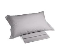 Caleffi - Juego de sábanas matrimonial con sábanas matrimoniales de algodón 100% 240 x 285, sábana Bajera con Esquinas de Matrimonio sábana Bajera de 180 x 200 para colchón de 28 cm de Alto, 2 Fundas