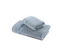 Caleffi - Juego de Toallas Baño 100% Algodón - Set 2 Piezas: 1 Toalla Lavabo 50x100 cm + 1 Toalla Invitado 40x60 cm - Suaves, Absorbentes y Lavables - Toallas Baño Completo - Ducha