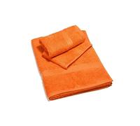 Caleffi - Juego de Toallas Baño 100% Algodón - Set 2 Piezas: 1 Toalla Lavabo 50x100 cm + 1 Toalla Invitado 40x60 cm - Suaves, Absorbentes y Lavables - Toallas Baño Completo - Ducha