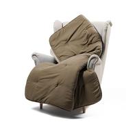 Caleffi Manta Sofa 130x170 cm 100% Algodon Suave - Manta Cama y Sofa Lavable y Transpirable - Manta Sofa Grande, Plaid Cama y Pie de Cama Cobijas de Invierno