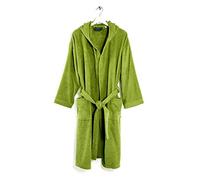 Caleffi Minorca Albornoz con Capucha, Verde, XXL Unisex Adulto