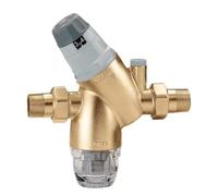 Caleffi - Reductor de presión con filtro de 3/4" + filtro de repuesto + manómetro
