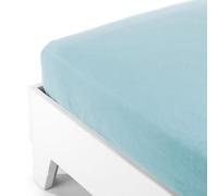 Caleffi Sabana Bajera Algodon 100% - Suave y Resistente, Ajustable y Lavable - Sabanas Bajeras para Cama 90x190, 130x200, 150x190, 180x200 - Ropa de Cama