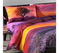 Caleffi Sabanas de Algodon 100 % con Sabana Encimera, Sabana Bajera Ajustable y 2 Fundas Almohada - Ropa de Cama Italiana - Juego Sabana