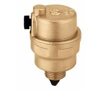 CALEFFI Serie 502430 Robocal Válvula automática de salida de aire de latón estampado 3/8