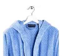 Caleffi Sirena 37586 - Albornoz con Capucha (algodón, Talla XXL), Color Azul Oscuro