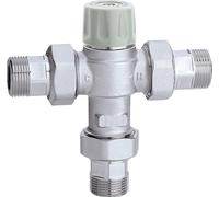 Caleffi 521713 Mezclador termostático antiquemaduras con pomo 3/4''
