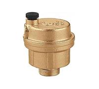 Caleffi Válvula Automática de Ventilación de Aire Vertical Robocal, Cromo, 1/2” AG