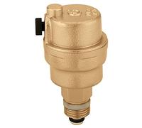 Caleffi - Válvula de purga de 3/8" DN10 - Ambientador automático - Ventilador de sistema - Separador de aire - Calefacción automática Robocal